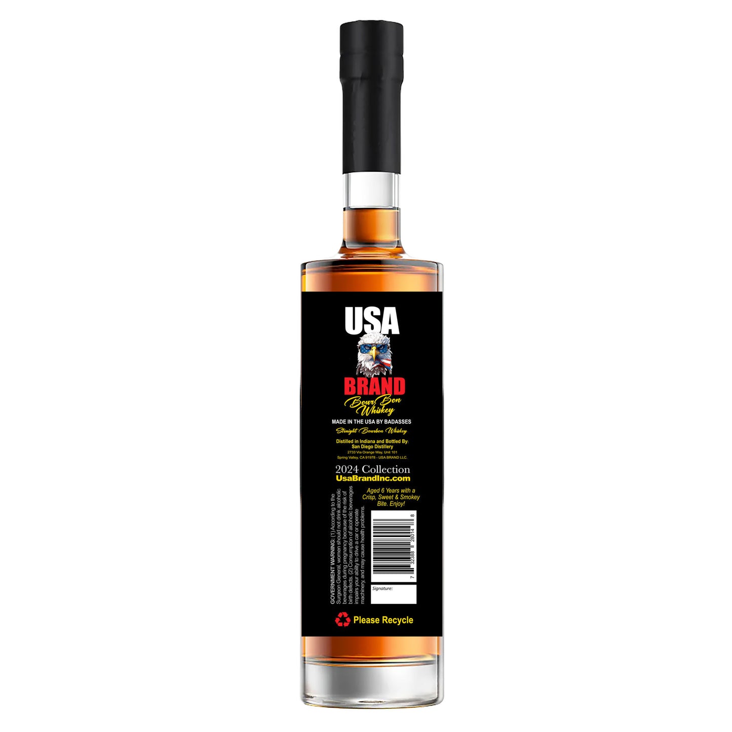 USA BRAND Bourbon Whiskey