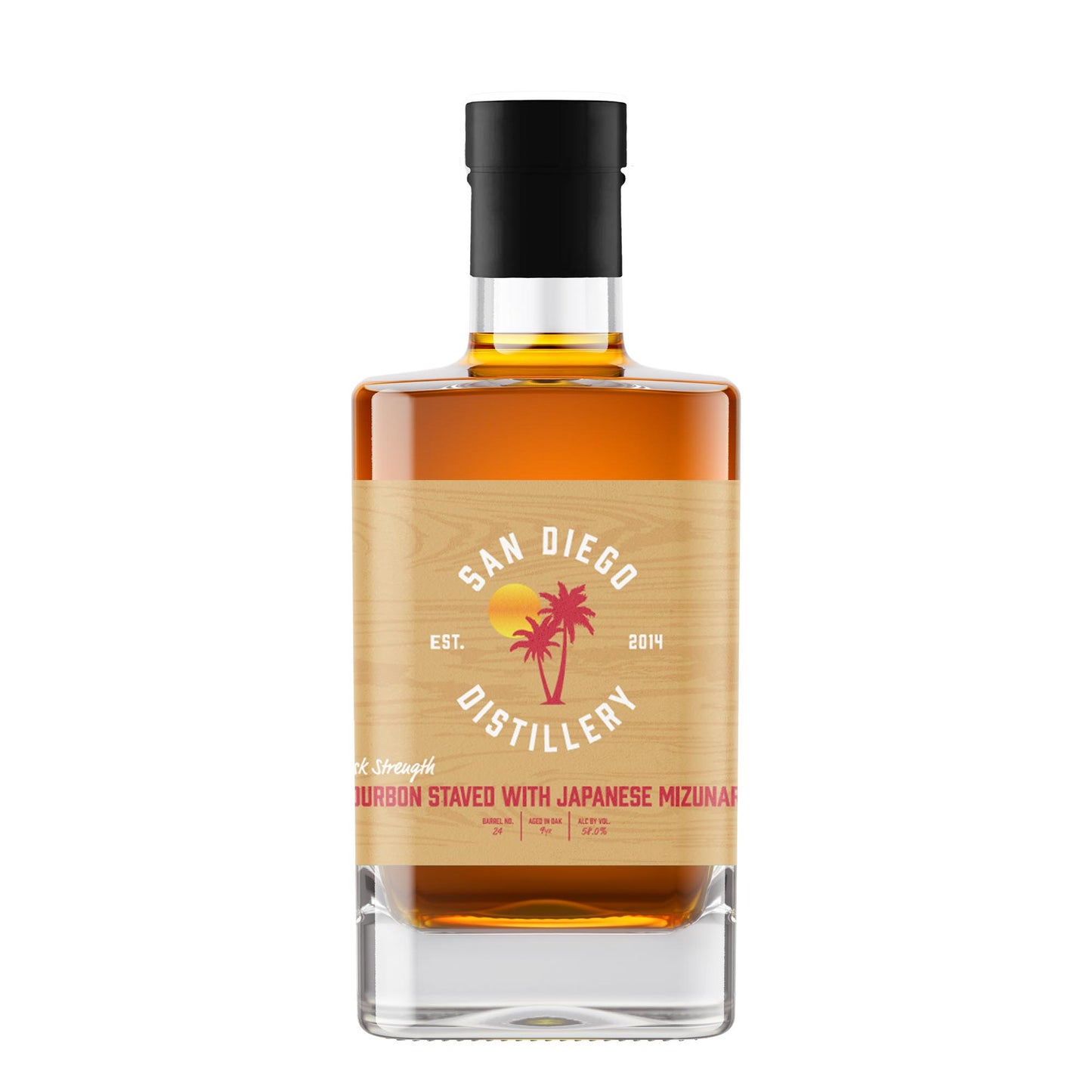 Mizunara Staved 9 Year Bourbon